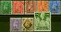 Valuable Postage Stamp B.P.A in Eastern Arabia 1948 Set of 8 SG16-24 Ex 6a V.F.U