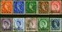 Rare Postage Stamp B.P.A in Eastern Arabia 1952-54 Set of 10 SG42-51 V.F.U