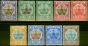 Collectible Postage Stamp from Bermuda 1906-10 Set of 9 SG34-42 Fine & Fresh Lightly Mtd Mint