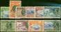 Old Postage Stamp from Cayman Islands 1935 Set of 10 to 2s SG96-105 Fine Used