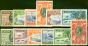 Collectible Postage Stamp from Cayman Islands 1935 Set of 12 SG96-107 Good to Fine Mtd Mint