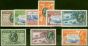 Rare Postage Stamp Cayman Islands 1935 Set of 9 to 1s SG96-104 Fine LMM