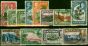 Ceylon 1935-36 Set of 12 SG368-378 Fine Used . King George V (1910-1936), King George VI (1936-1952) Used Stamps