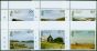 Falkland Islands 2023 Scenery Set of 6 V.F MNH. Queen Elizabeth II (1952-2022) Mint Stamps