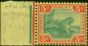 Collectible Postage Stamp from Fed Malay States 1906 5c Green & Carmine-Yellow SG39 V.F MNH