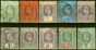 Rare Postage Stamp from Fiji 1903 Set of 10 to 5s SG104-113 Good Used