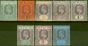 Rare Postage Stamp from Fiji 1903 set of 8 to 6d SG104-111 Fine Very Lightly Mtd Mint