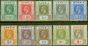Rare Postage Stamp from Gambia 1921 set of 10 SG108-117 Fine & Fresh Mtd Mint