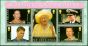 Old Postage Stamp from St Helena 2000 Royal Birthdays Mini Sheet SGM5814 Very Fine MNH