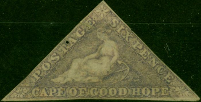 C.O.G.H 1858 6d Deep Rose-Lilac SG7b Ave Unused CV £2250 . Queen Victoria (1840-1901) Mint Stamps