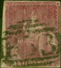 Valuable Postage Stamp from Mauritius 1862 Dull Magenta SG29a B53 Cancel Fine Used