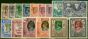 Old Postage Stamp Burma 1947 Interim Govt Set of 15 SG68-82 V.F MNH