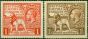GB 1925 Exhibition Set of 2 SG432-433 Fine MNH . King George V (1910-1936) Mint Stamps