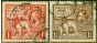Valuable Postage Stamp GB 1925 Set of 2 SG432-433 Fine Used (2)