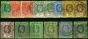 Collectible Postage Stamp from Gold Coast 1913-21 Set of 14 to 2s6d SG71-81 Fine Used