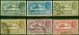 India 1929 Air Set of 6 SG220-225w Good Used  King George V (1910-1936) Collectible Stamps