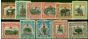 Rare Postage Stamp North Borneo 1918 Set of 11 to 24c SG235-245 Fine MM