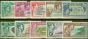 Rare Postage Stamp from Pitciarn Islands 1940 set of 10 SG1-8 Fine Mtd Mint