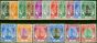 Collectible Postage Stamp Selangor 1949-52 Part Set of 17 to $2 SG90-109 V.F LMM