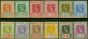 Collectible Postage Stamp Seychelles 1912-16 Set of 12 SG71-81 Fine & Fresh LMM