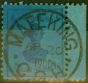 Valuable Postage Stamp from Mafeking 1900 3d Dp Blue-Blue SG20 V.F.U Side Marginal