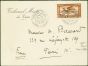 Valuable Postage Stamp from Egypt 1931 Graf Zepplin Cover to Paris CAIRE 10 AP 31 CDS Very Fine
