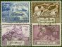 Montserrat 1949 UPU Set of 4 SG117-120 V.F.U  King George VI (1936-1952) Old Universal Postal Union Stamp Sets