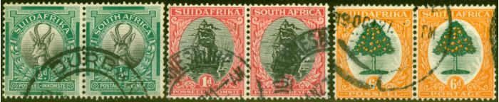 Valuable Postage Stamp from South Africa 1926 Set of 3 SG30-32 Fine Used (2)