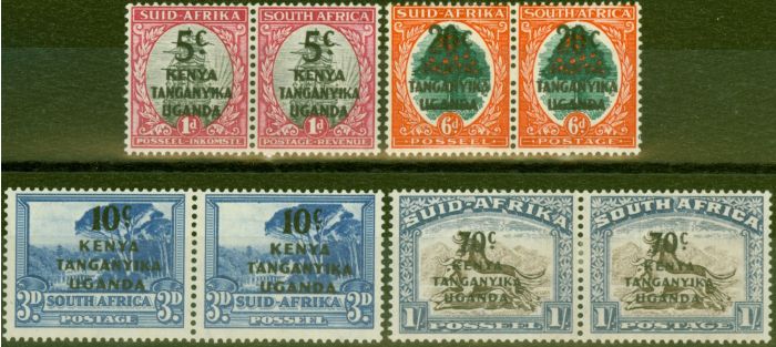 Collectible Postage Stamp from KUT 1941-42 set of 4 SG151-154 Fine Lightly Mtd Mint