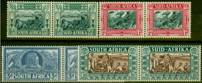 Rare Postage Stamp South Africa 1938 Set of 4 SG76-79 V.F MNH