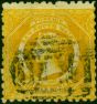 N.S.W 1883 3d Yellow SG236 P.10 Wmk Inverted Fine Used (2). Queen Victoria (1840-1901) Used Stamps