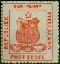 Valuable Postage Stamp Stellaland 1884 1d Red SG1 Fine MM