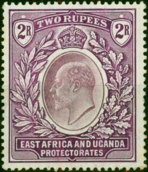East Africa KUT 1906 2R Dull & Bright Purple SG27 Fine LMM 