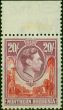 Collectible Postage Stamp Northern Rhodesia 1938 20s Carmine-Red & Rose-Purple SG45 V.F MNH