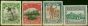 Old Postage Stamp Cook Islands 1924-27 Set of 4 SG81-84 Fine MM