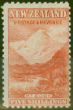 Valuable Postage Stamp from New Zealand 1899 5s Vermilion SG270 Fine & Fresh Lightly Mtd Mint