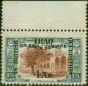 Rare Postage Stamp from Iraq 1920 4a on 1 3/4pi Red-Brown & Grey-Blue SG024 Fine MNH