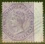Collectible Postage Stamp from Mauritius 1880 38c Brt Purple SG98 Fine Used