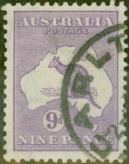 Valuable Postage Stamp from Australia 1916 9d Violet SG39 V.F.U