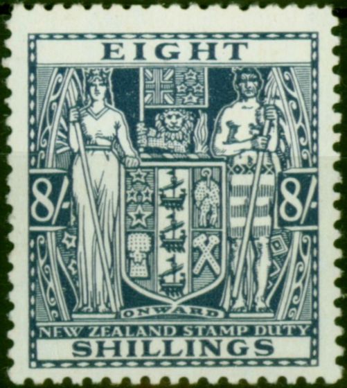 New Zealand 1940 8s Slate-Violet SGF199 V.F MNH . King George VI (1936-1952) Mint Stamps