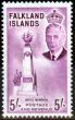 Valuable Postage Stamp from Falkland Is 1952 5s Purple SG183 V.F MNH