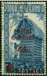 Papua New Guinea 1960 6d on 7 1/2d Blue SGD1 V.F.U R.P.S.V Certificate Scarce  Queen Victoria (1840-1901) Collectible Stamps
