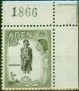 Valuable Postage Stamp Aden 1954 10s Black & Bronze-Green SG70 V.F MNH