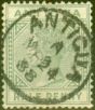 Valuable Postage Stamp from Antigua 1882 1/2d Dull Green SG21 Fine Used CDS