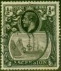 Ascension 1924 1/2d Grey-Black & Black SG10 Fine Used CDS  King George V (1910-1936) Old Stamps