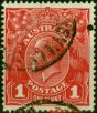 Australia 1918 1d Rose-Red SG53 Die III Fine Used (2) . King George V (1910-1936) Used Stamps