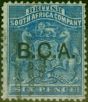 Rare Postage Stamp from B.C.A Nyasaland 1891 6d Ultramarine SG4 Fine Used