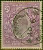 Rare Postage Stamp from B.E.A. KUT 1903 2R Dull & Bright Purple SG10 Good Used