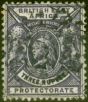 Rare Postage Stamp B.E.A KUT 1896 3R Deep Violet SG77 Good Used