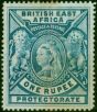 B.E.A KUT 1901 1R Dull Blue SG92a Good MM Queen Victoria (1840-1901) Old Stamps